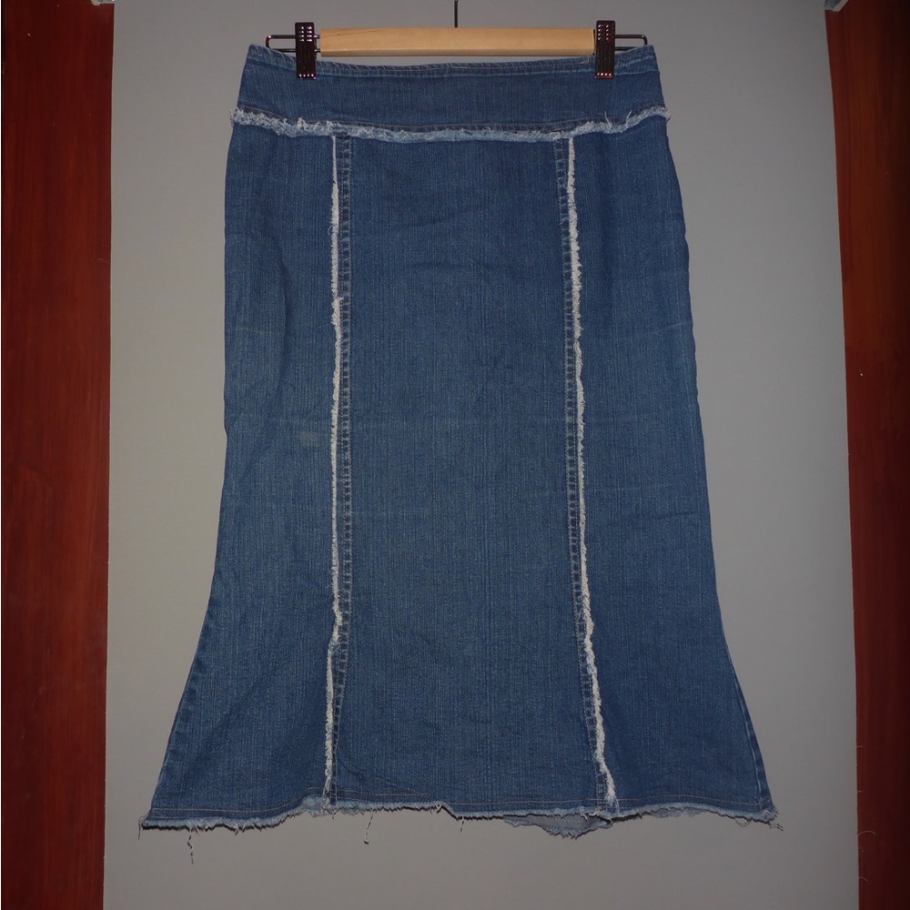 Jeans midi skirt